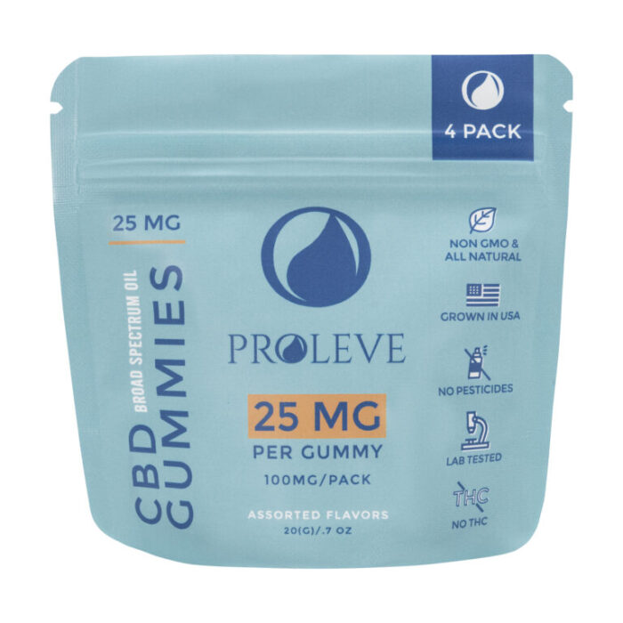 Proleve 25mg BSO Gummy 4ct