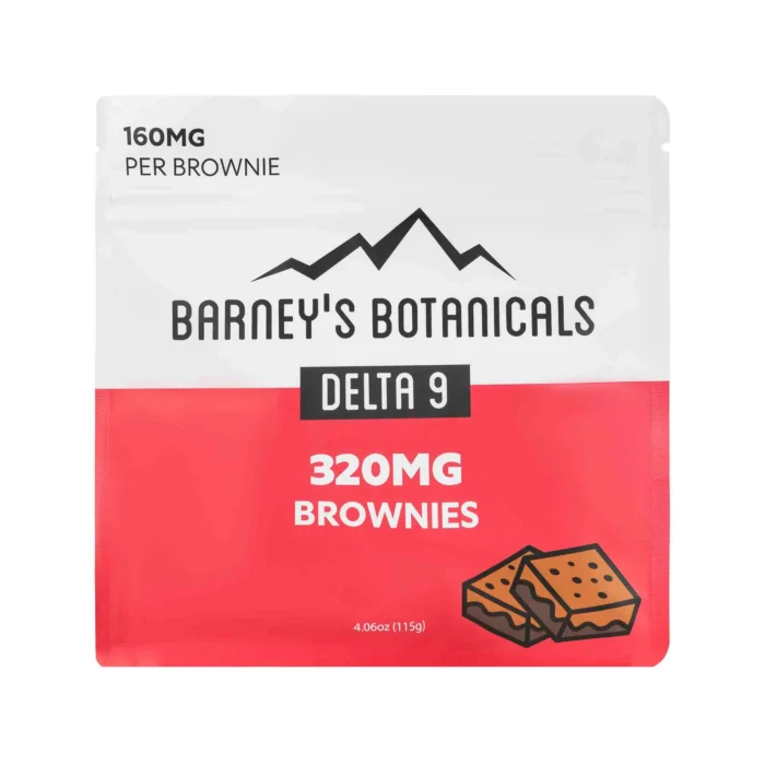 Barney's 320mg Delta 9 THC Brownies