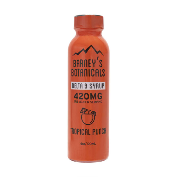 Barney's Botanicals Delta 9 Syrup Tropical Punch