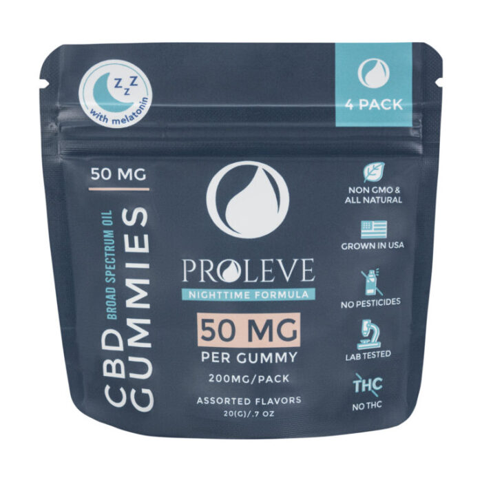 Proleve 50mg PM BSO Gummy 4ct