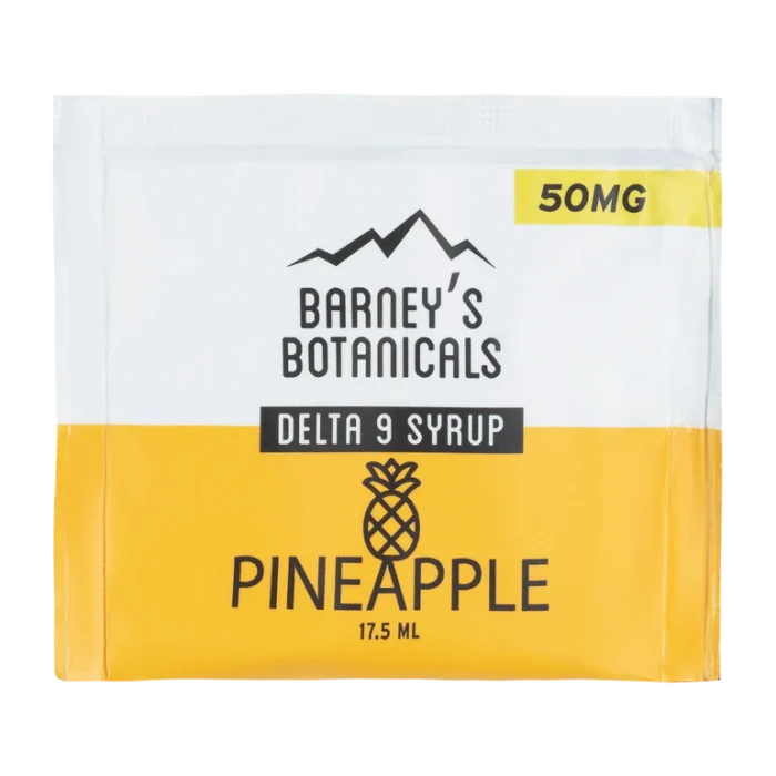 Barney's Botanicals 50mg Delta 9 THC Shot - Pineapple