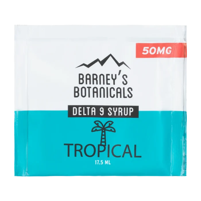 Barney's Botanicals 50mg Delta 9 THC Shot - Tropical