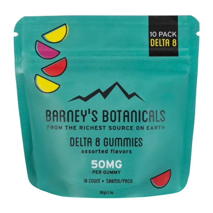 Barney’s 50mg Gummies 10 Pack