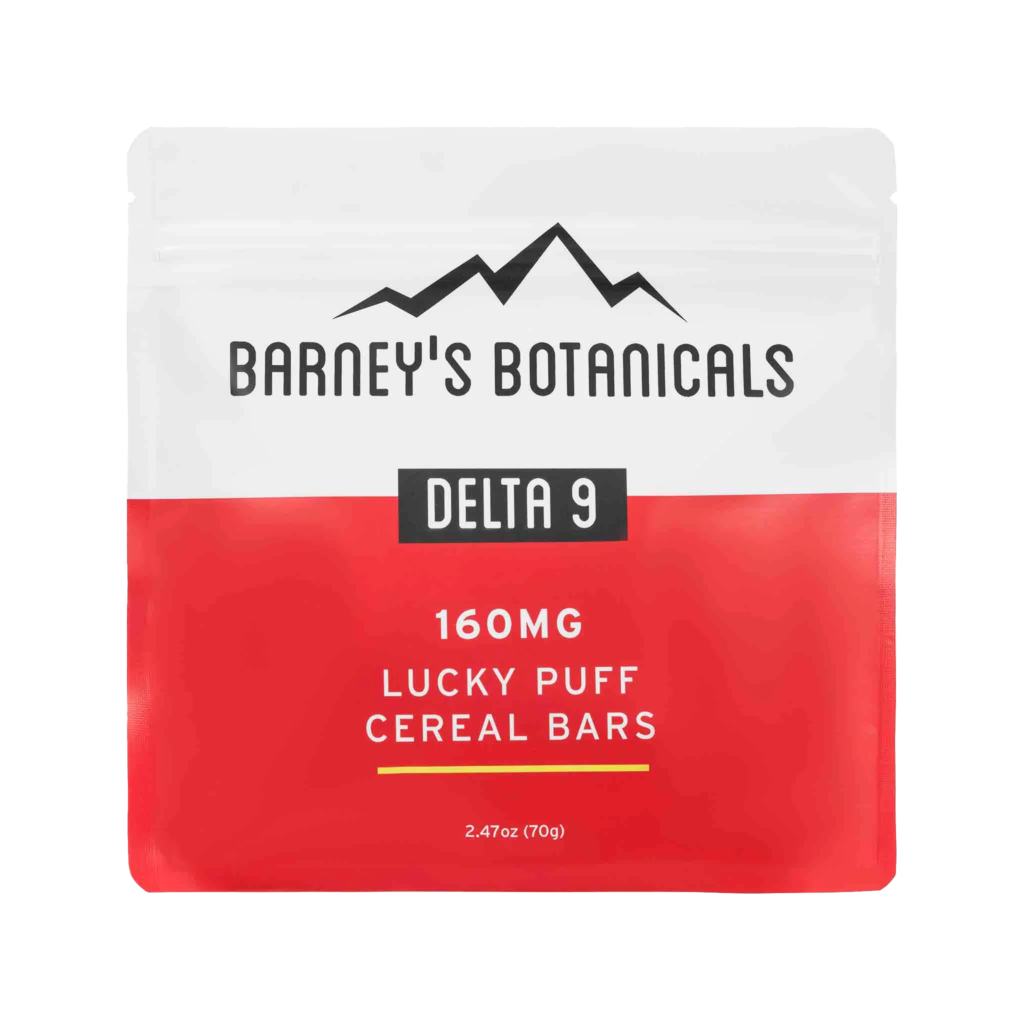 Barney's Botanicals Delta 9 THC Cinnamon Toast Cereal Bar