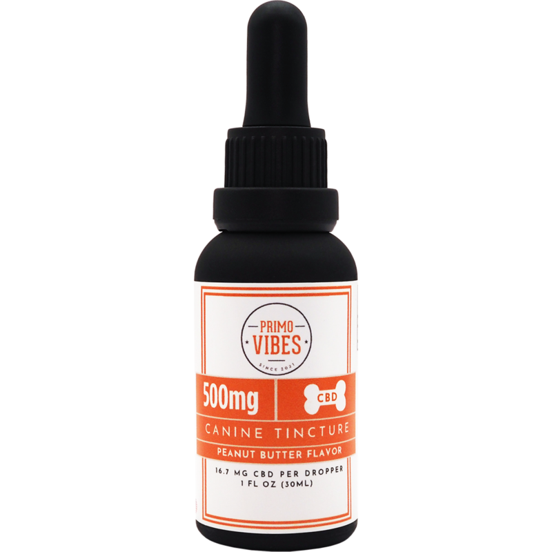 Primo Vibes 500mg Canine CBD Tincture