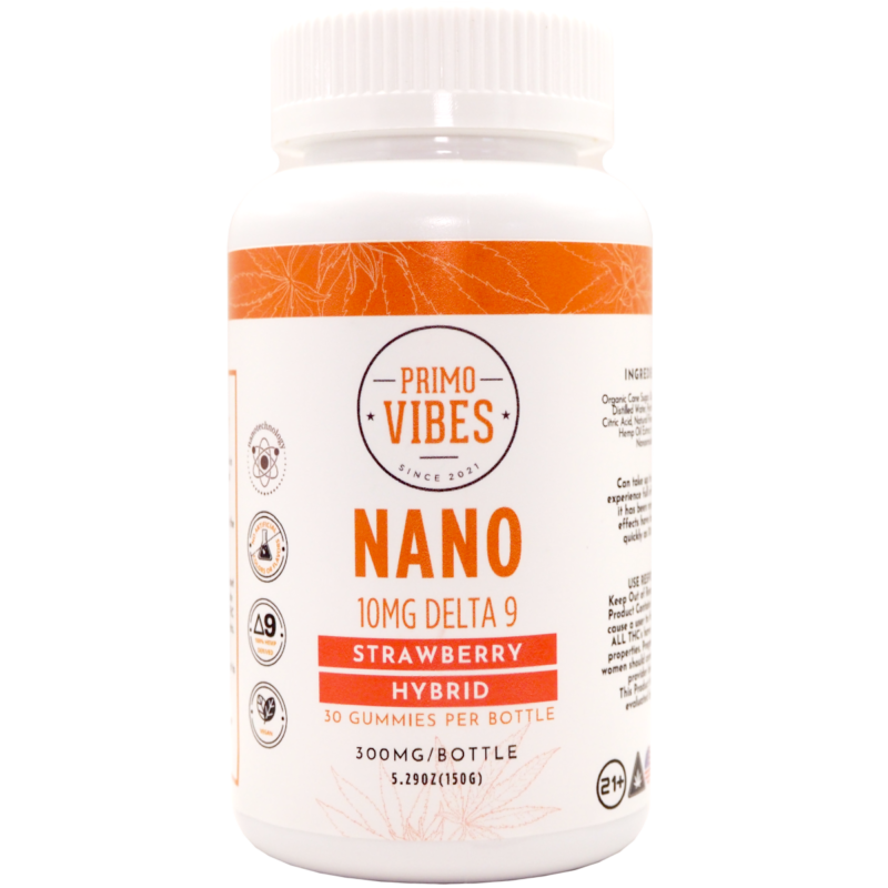 Delta 9 Gummies – 10mg Hybrid NANO