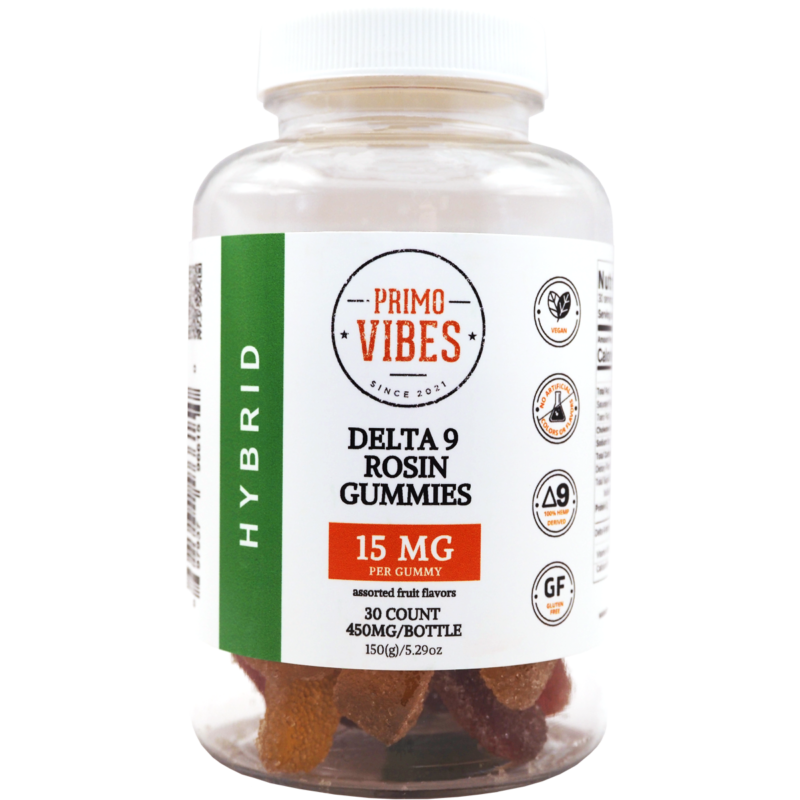 Delta 9 Hybrid Rosin Gummies - Primo Vibes