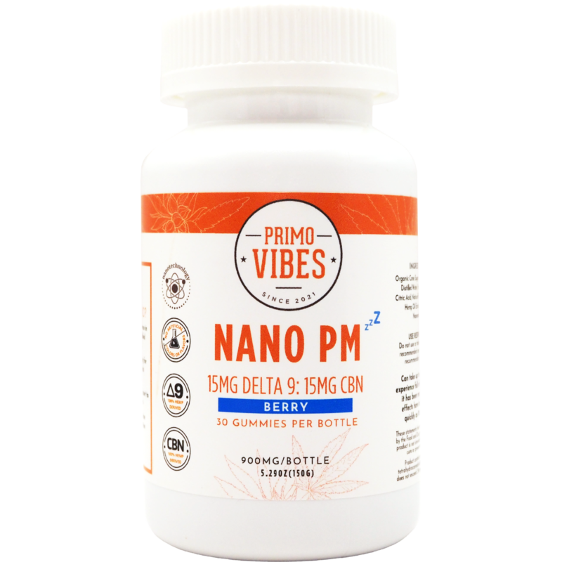 Primo Vibes Nano PM Gummies
