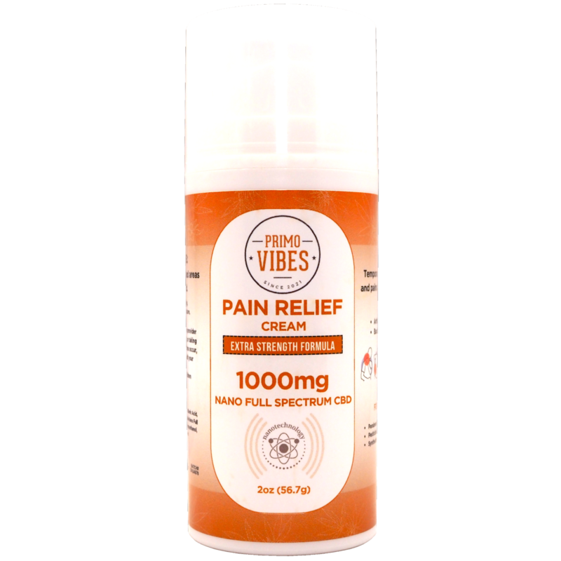 Primo Vibes Topical Pain Relief Cream