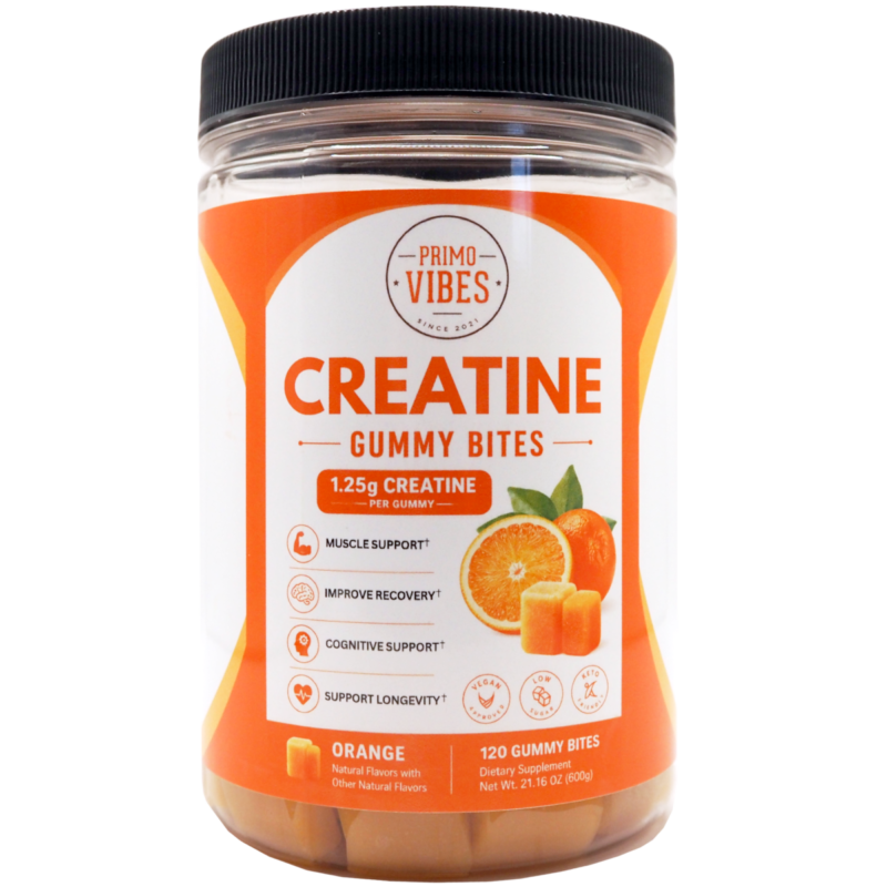 Creatine Gummy Bites - Primo Vibes