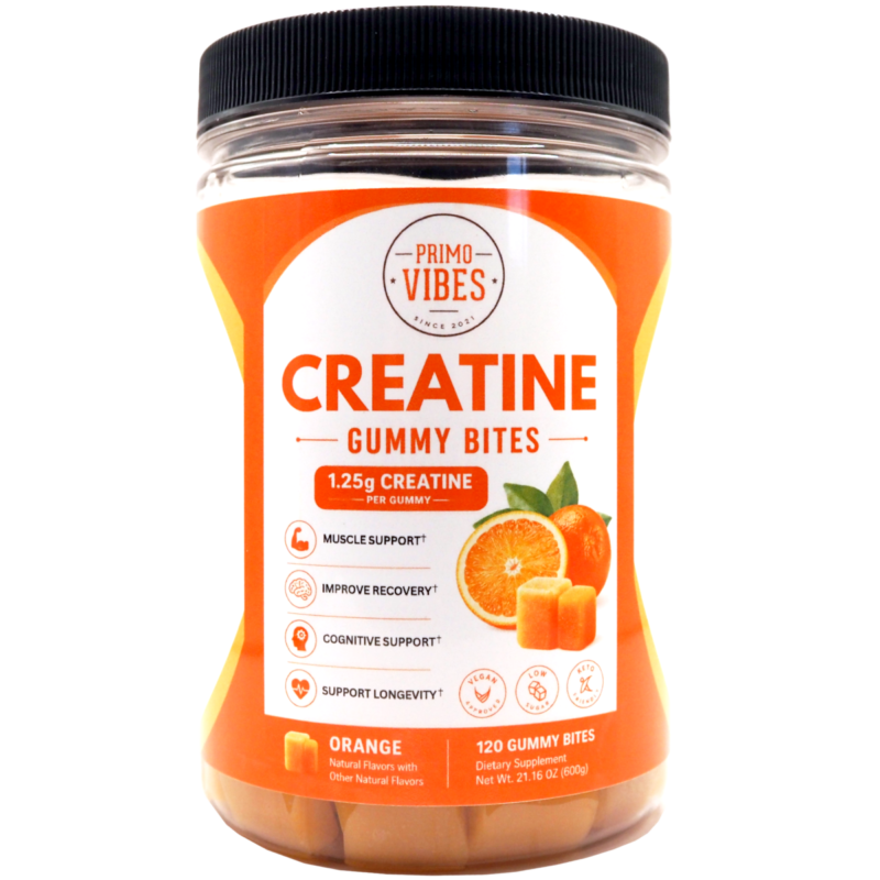 Creatine Gummy Bites - Primo Vibes